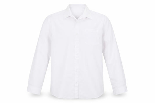 George] Boys White   Basic Button-Up Size 13-14 Years