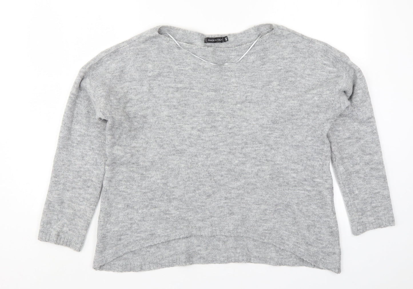 Preworn Womens Grey  Knit Pullover Jumper Size M