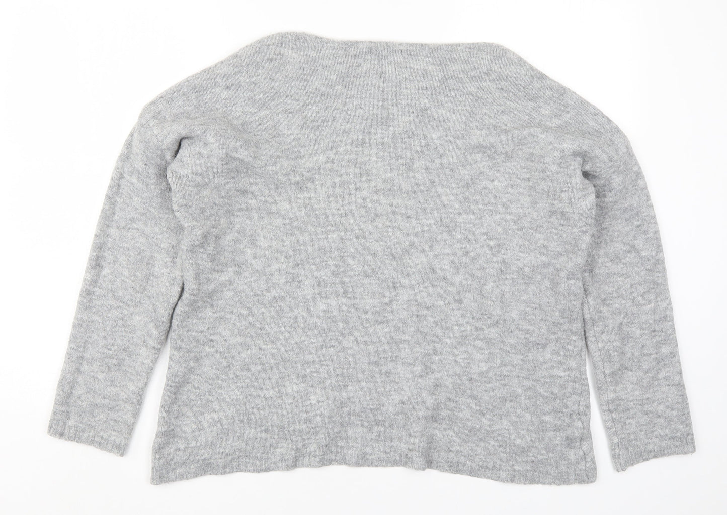 Preworn Womens Grey  Knit Pullover Jumper Size M