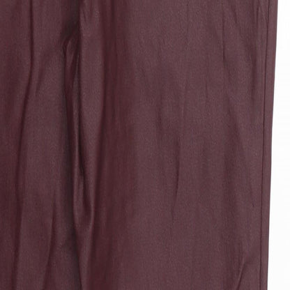 Next Womens Red   Carrot Trousers Size 12 L29 in