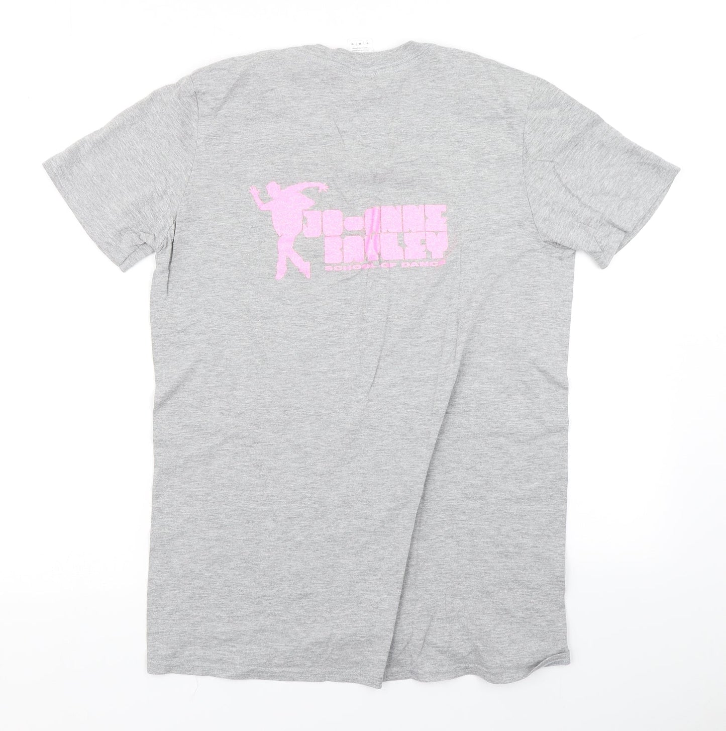 Gildan Womens Grey   Basic T-Shirt Size M  - Jo-Anne Bayley school of dance