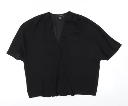 Atmosphere Womens Black   Basic Blouse Size 4