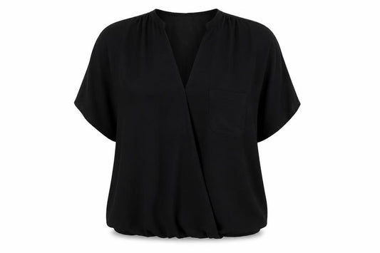 Atmosphere Womens Black   Basic Blouse Size 4