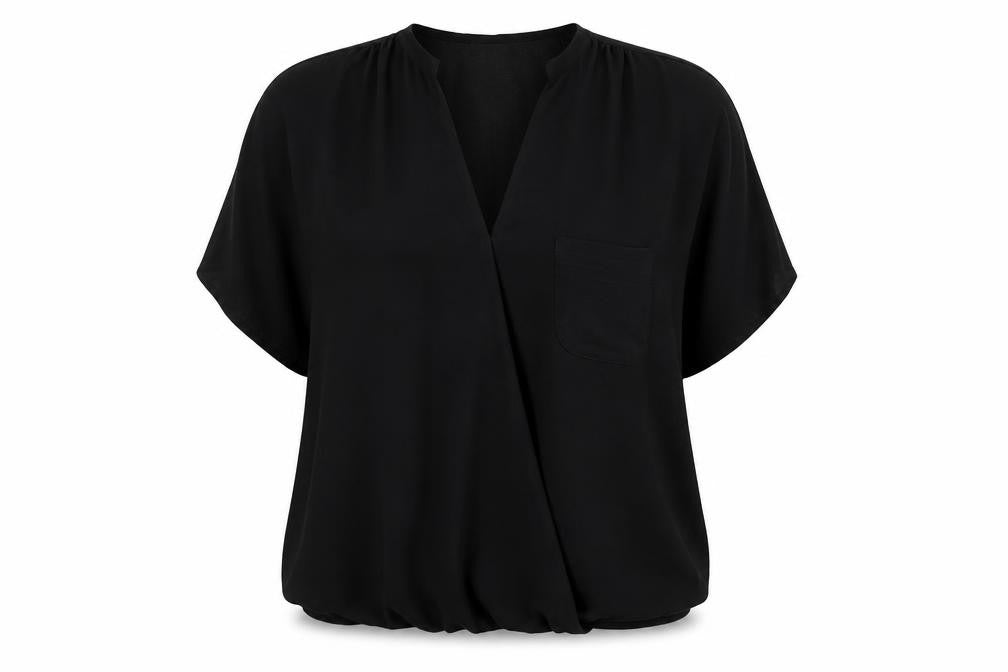 Atmosphere Womens Black   Basic Blouse Size 4