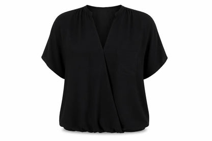 Atmosphere Womens Black   Basic Blouse Size 4