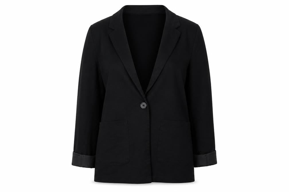 Divided Womens Clear   Jacket Blazer Size 12