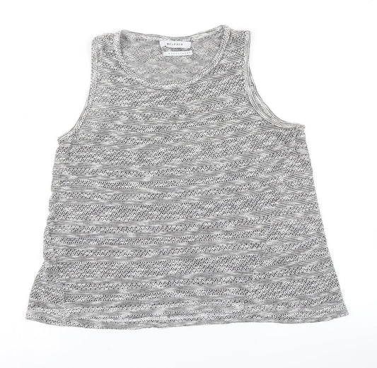 Bellfield Womens Grey   Basic Tank Size M