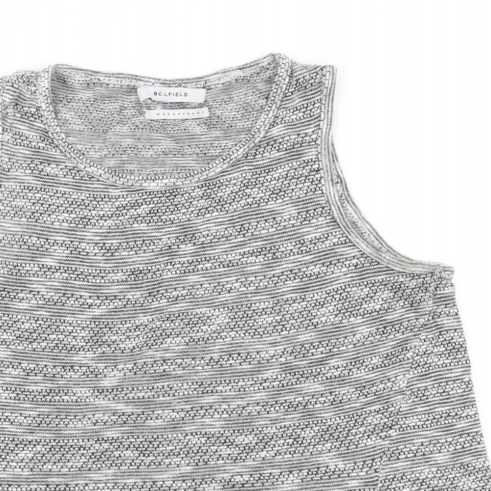 Bellfield Womens Grey   Basic Tank Size M