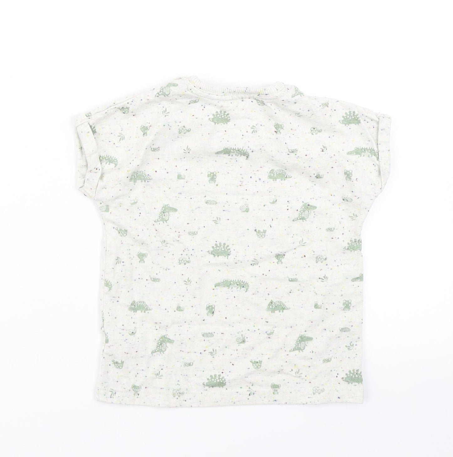 George Boys Green   Basic T-Shirt Size 9-12 Months