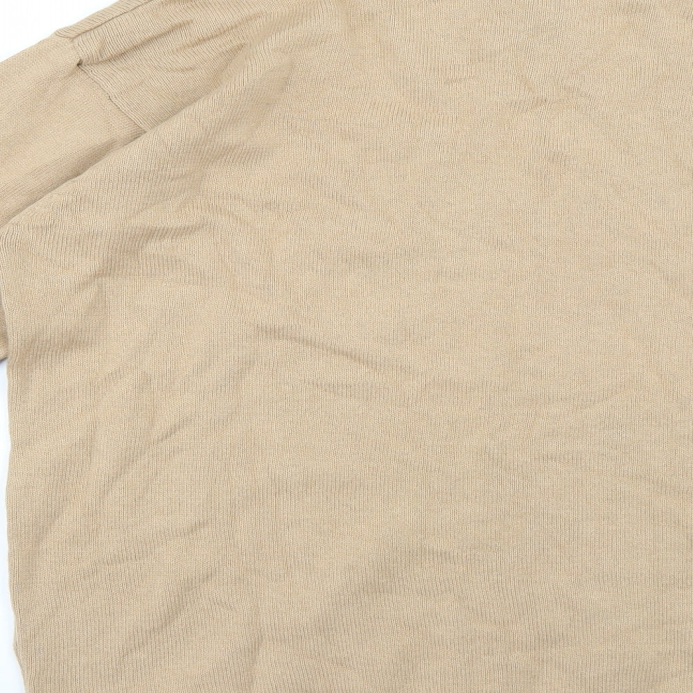 George Mens Beige   Pullover Jumper Size S