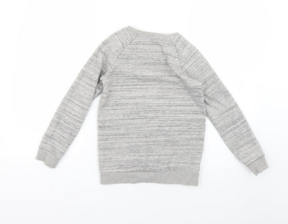 netmeg Boys Grey   Pullover Jumper Size 7-8 Years