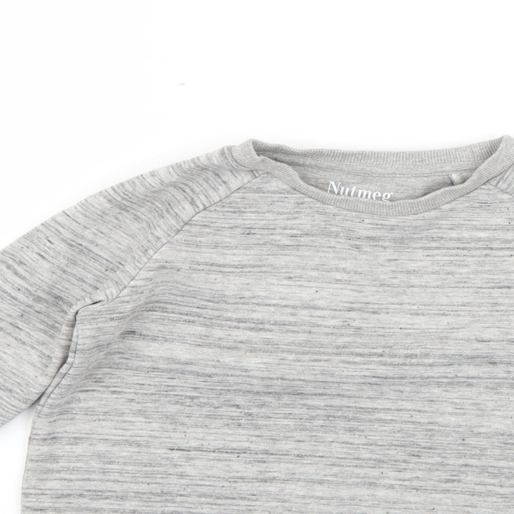 netmeg Boys Grey   Pullover Jumper Size 7-8 Years
