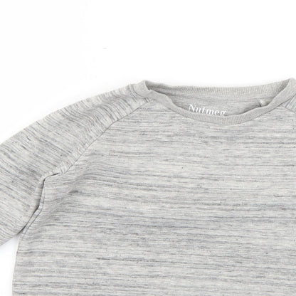 netmeg Boys Grey   Pullover Jumper Size 7-8 Years