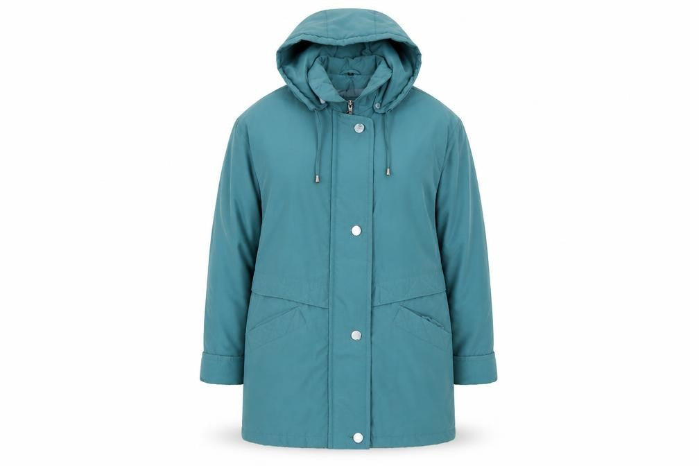 Klass Womens Green   Overcoat Coat Size 12