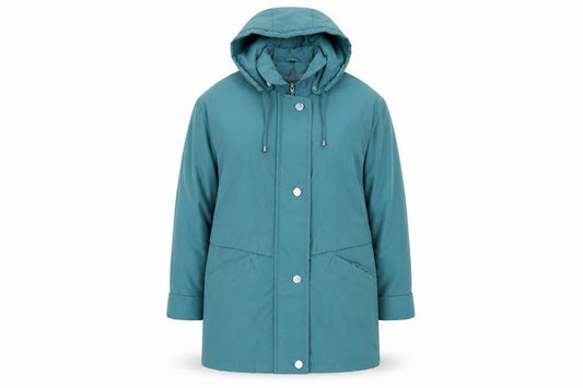 Klass Womens Green   Overcoat Coat Size 12