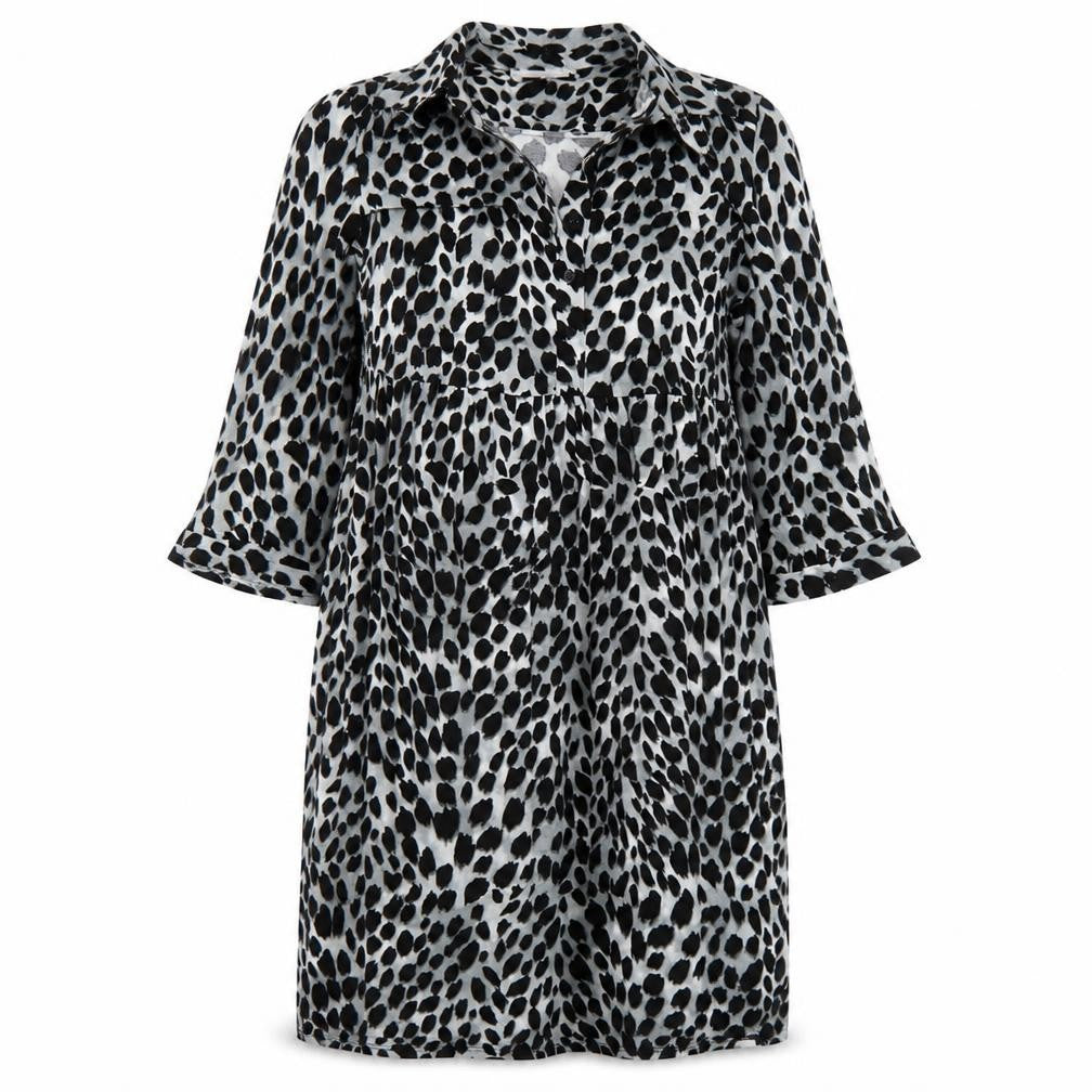 Wallis Womens Multicoloured Animal Print  Jumper Dress  Size 12