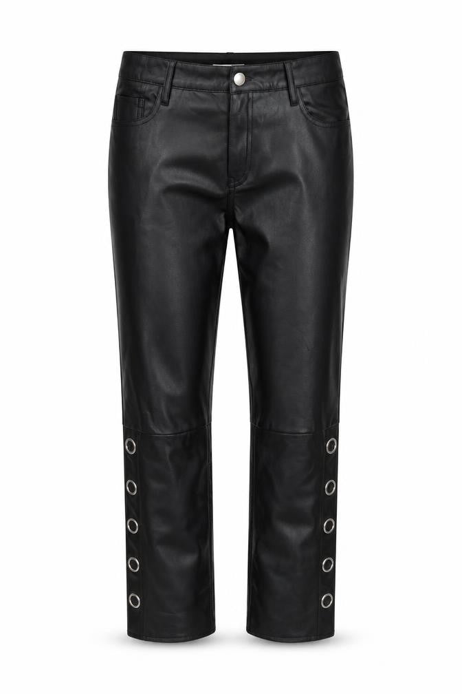 H&M Womens Black   Trousers  Size 12 L25 in
