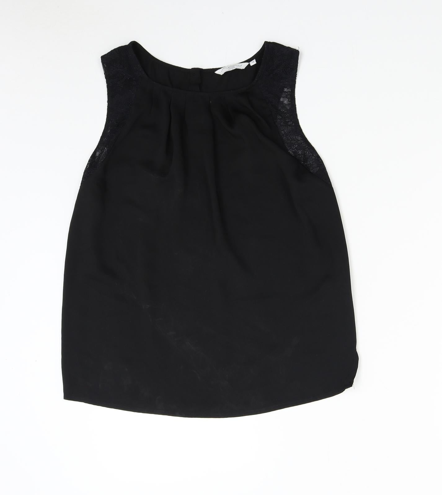 New Look Womens Black   Basic Blouse Size 12