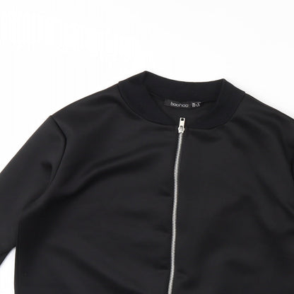 Boohoo Womens Black   Jacket  Size 6