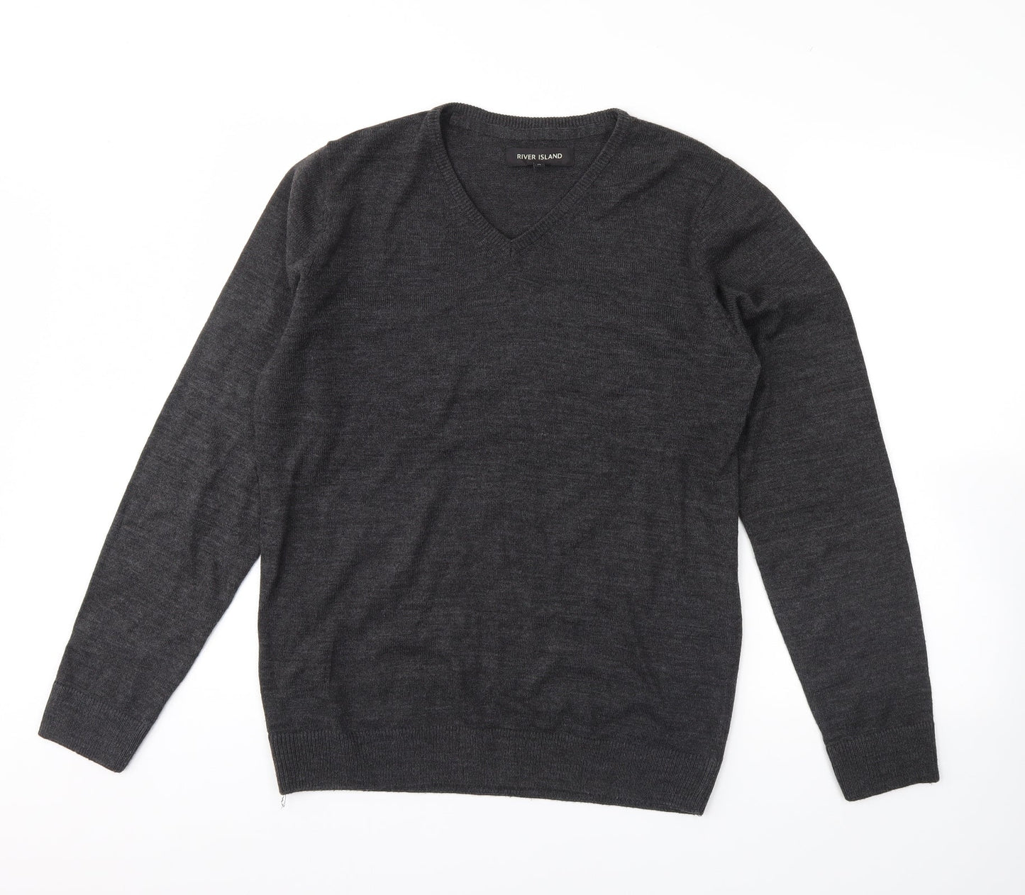 River Island Womens Grey   Pullover Jumper Size M