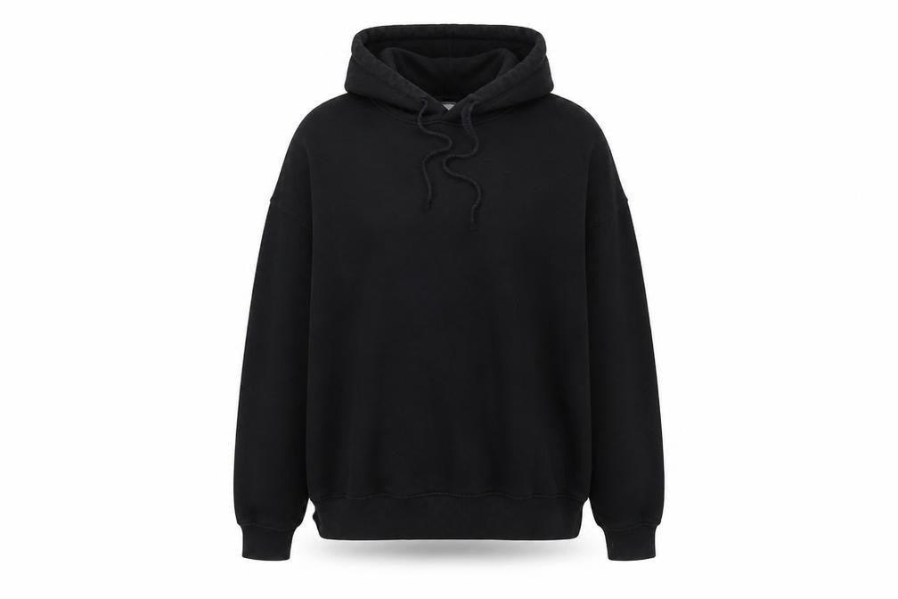 H&M Womens Black   Pullover Hoodie Size S