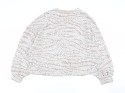 Asda George Womens Multicoloured Striped  Pullover Jumper Size S