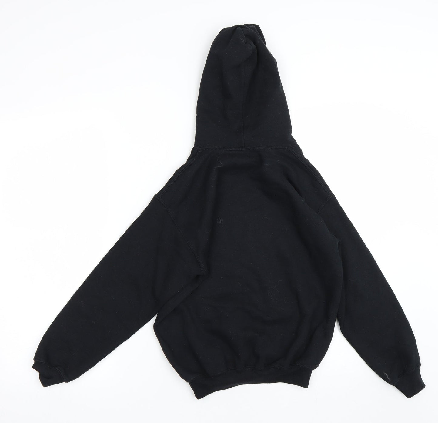 Gildan Boys Black   Pullover Hoodie Size 7-8 Years