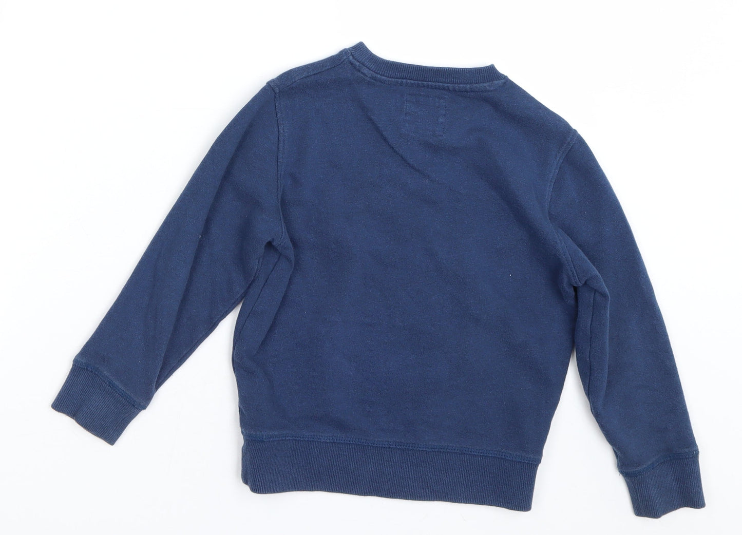 NEXT Boys Blue   Pullover Sweatshirt Size 3-4 Years  - Santa