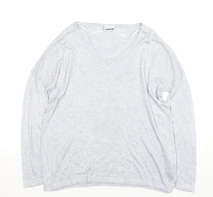 Noisy May Womens Grey   Basic T-Shirt Size S