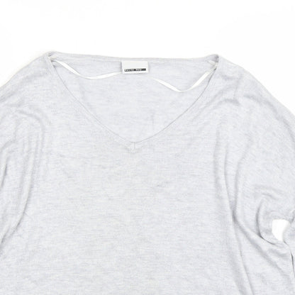 Noisy May Womens Grey   Basic T-Shirt Size S