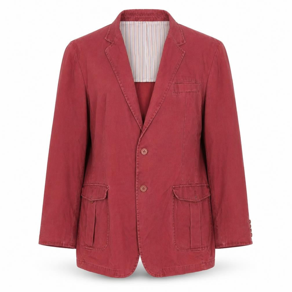 PETER CHRISTIAN Womens Red   Jacket Coat Size 16