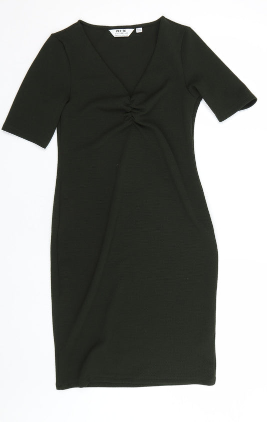 Dorothy Perkins Womens Green   T-Shirt Dress  Size 8