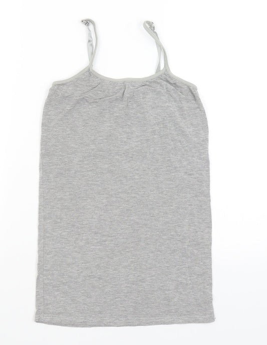Preworn Womens Grey   Basic Tank Size M