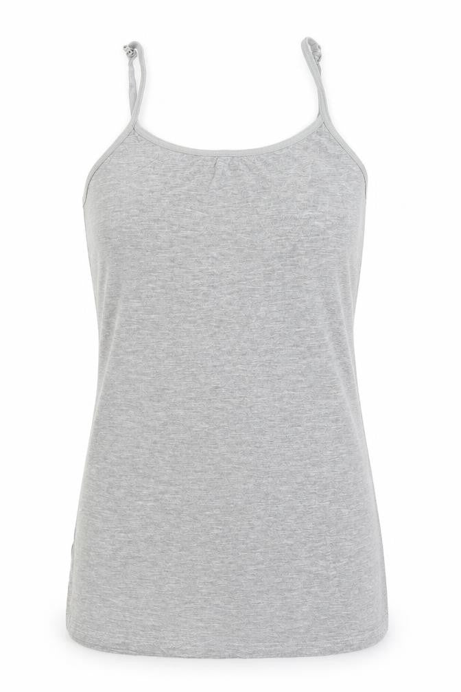 Preworn Womens Grey   Basic Tank Size M
