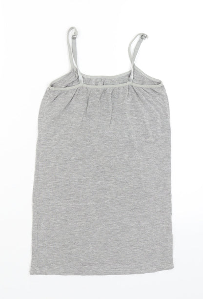 Preworn Womens Grey   Basic Tank Size M