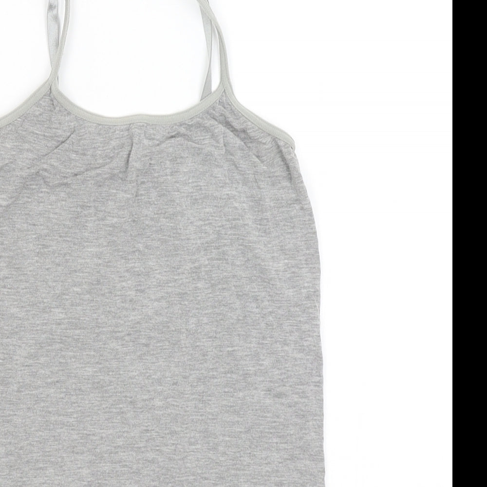 Preworn Womens Grey   Basic Tank Size M
