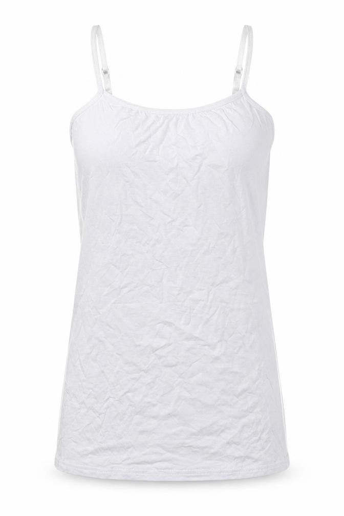 Preworn Womens White   Basic Tank Size M