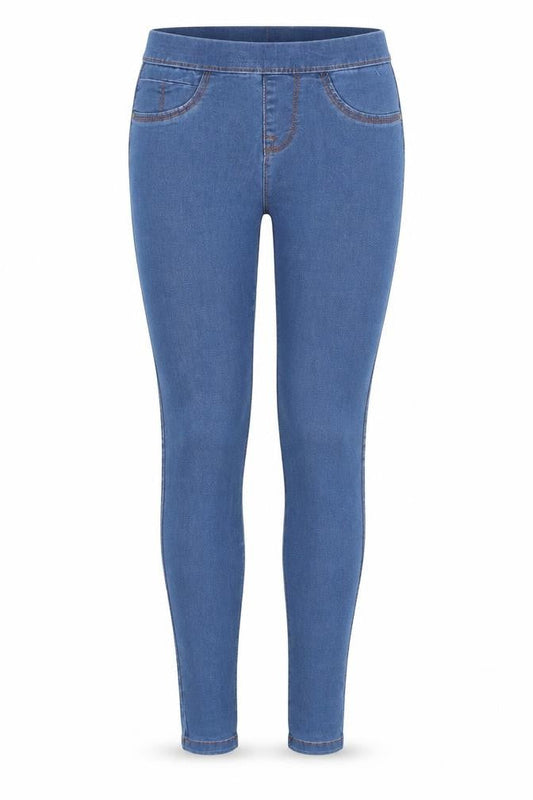 Denim Co Womens Blue   Jegging Jeans Size 8 L28 in
