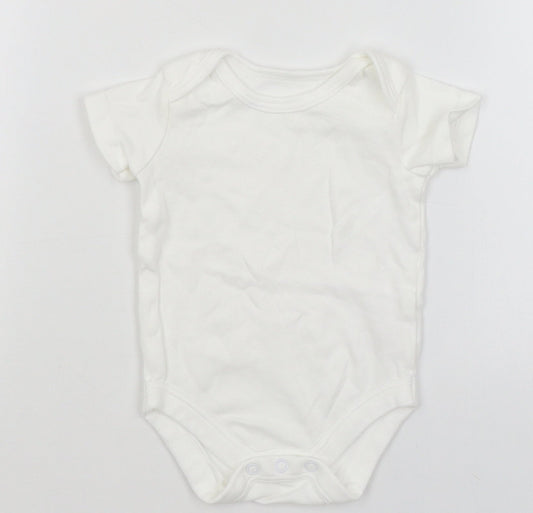 TU Baby White   Romper One-Piece Size 0-3 Months