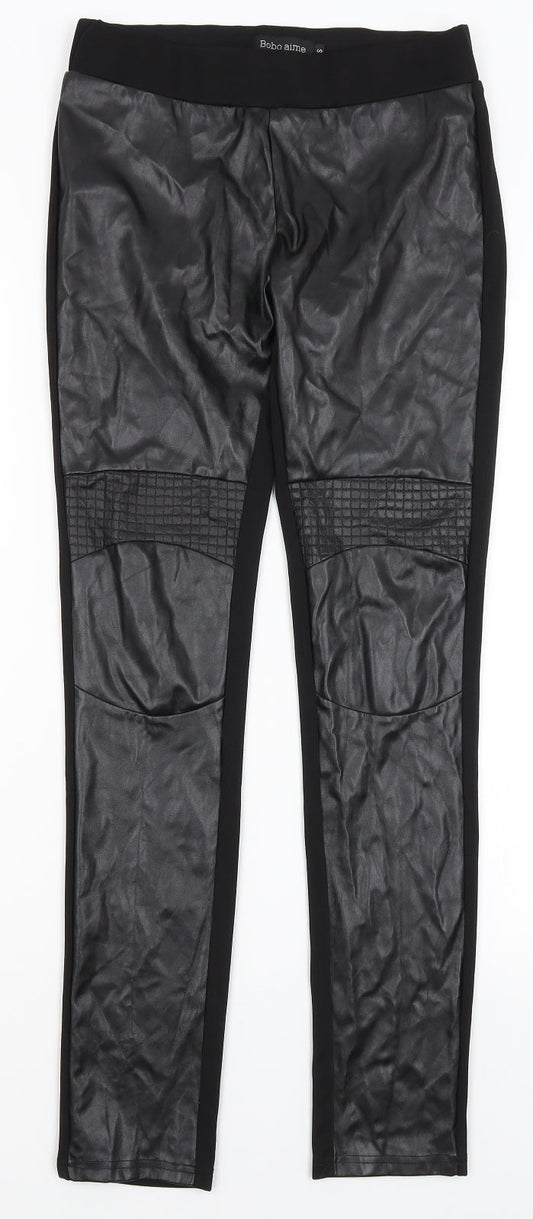 Bobo Aime Womens Black   Trousers  Size S L30 in