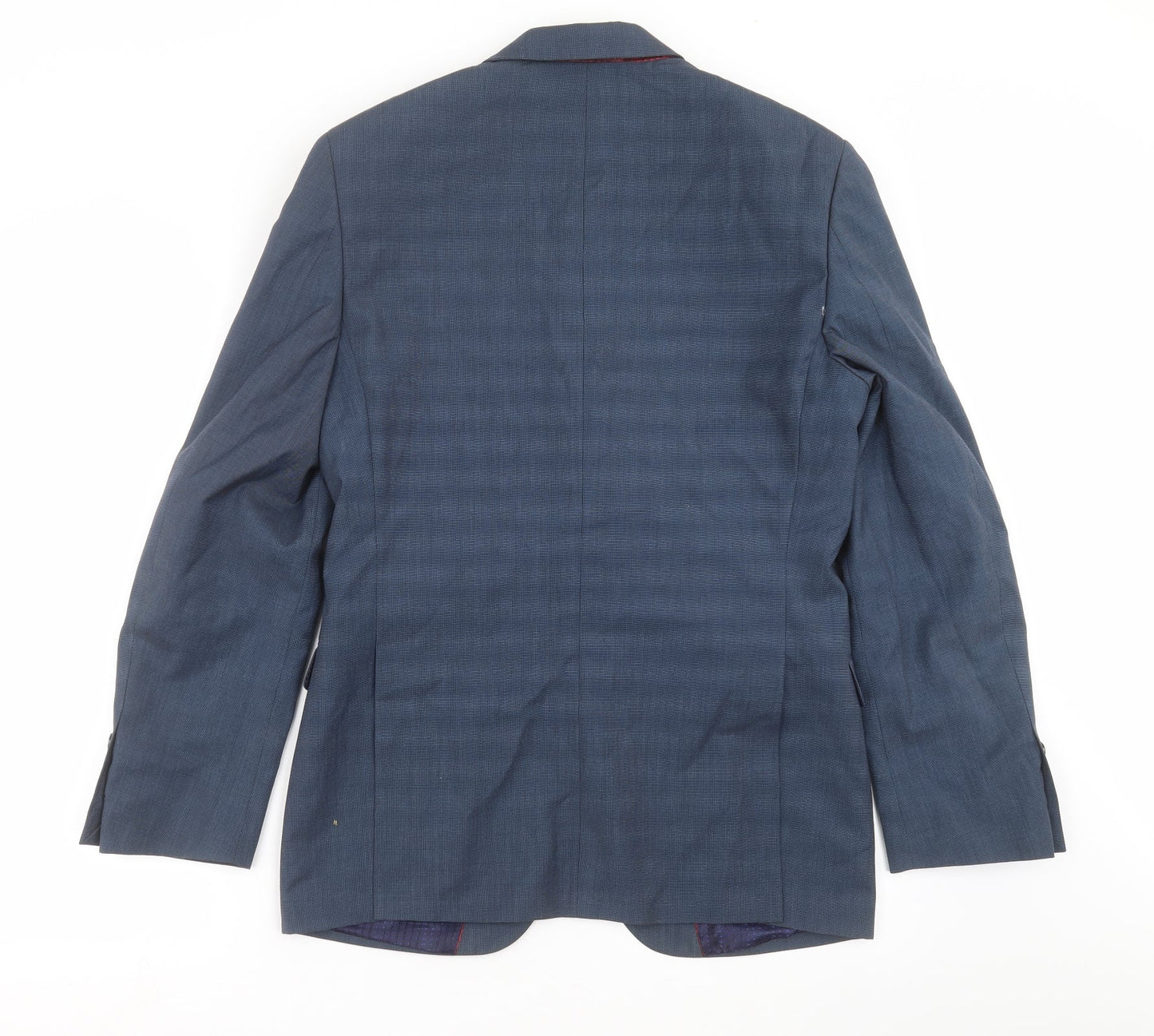 Burton Mens Blue   Jacket Suit Jacket Size 38  - Tailored fit