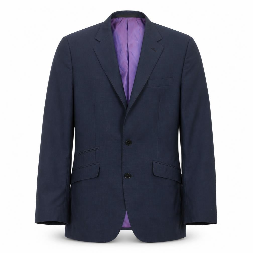 Marks & Spencer Mens Blue   Jacket Suit Jacket Size 38