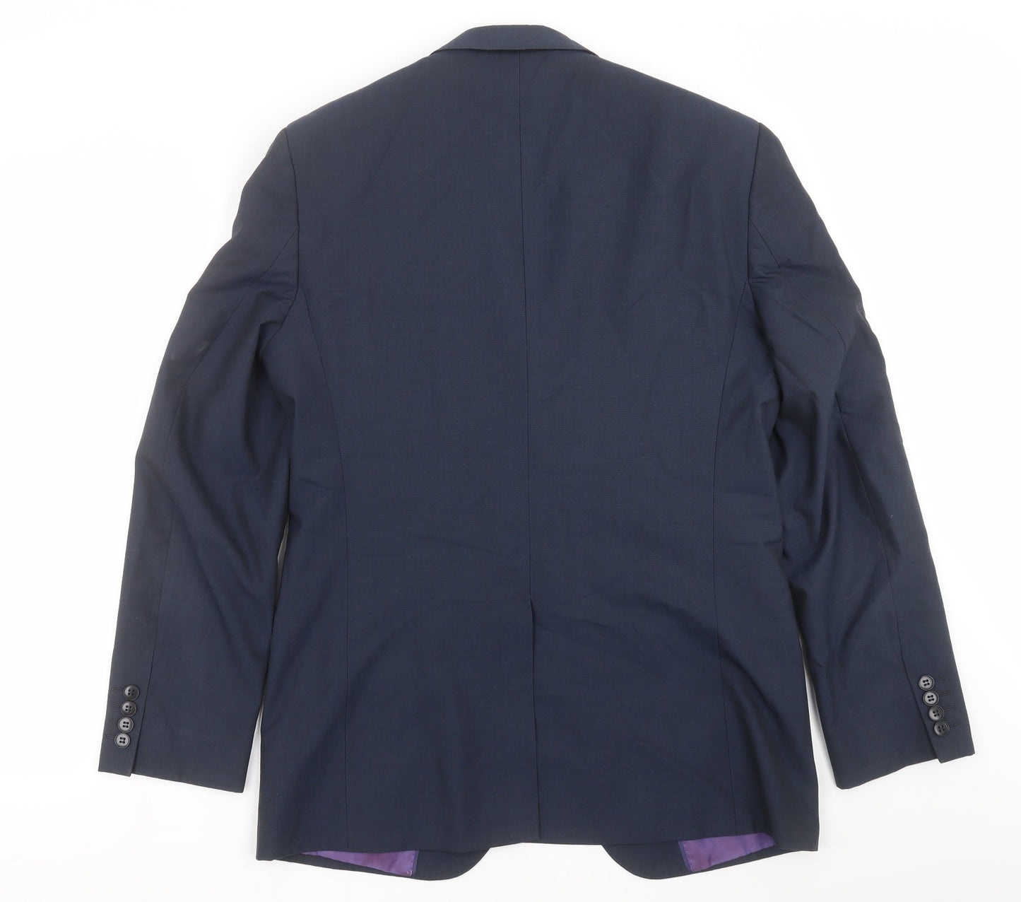 Marks and Spencer Mens Blue   Jacket Suit Jacket Size 38