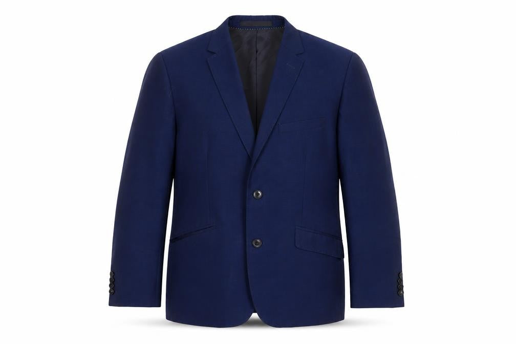 John Lewis Mens Blue   Jacket Suit Jacket Size 40