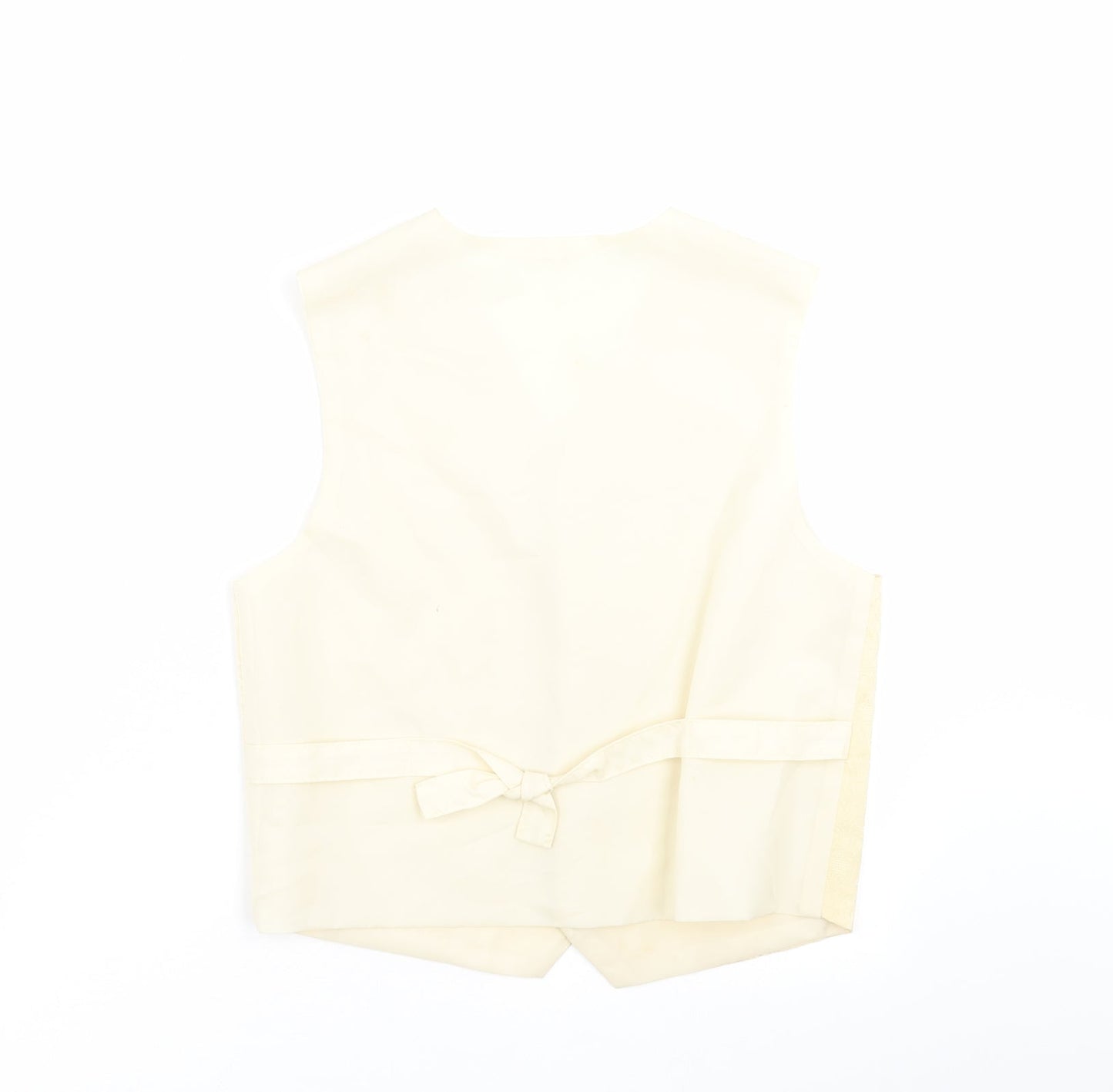 BHS Boys Ivory Floral  Jacket Waistcoat Size 11-12 Years