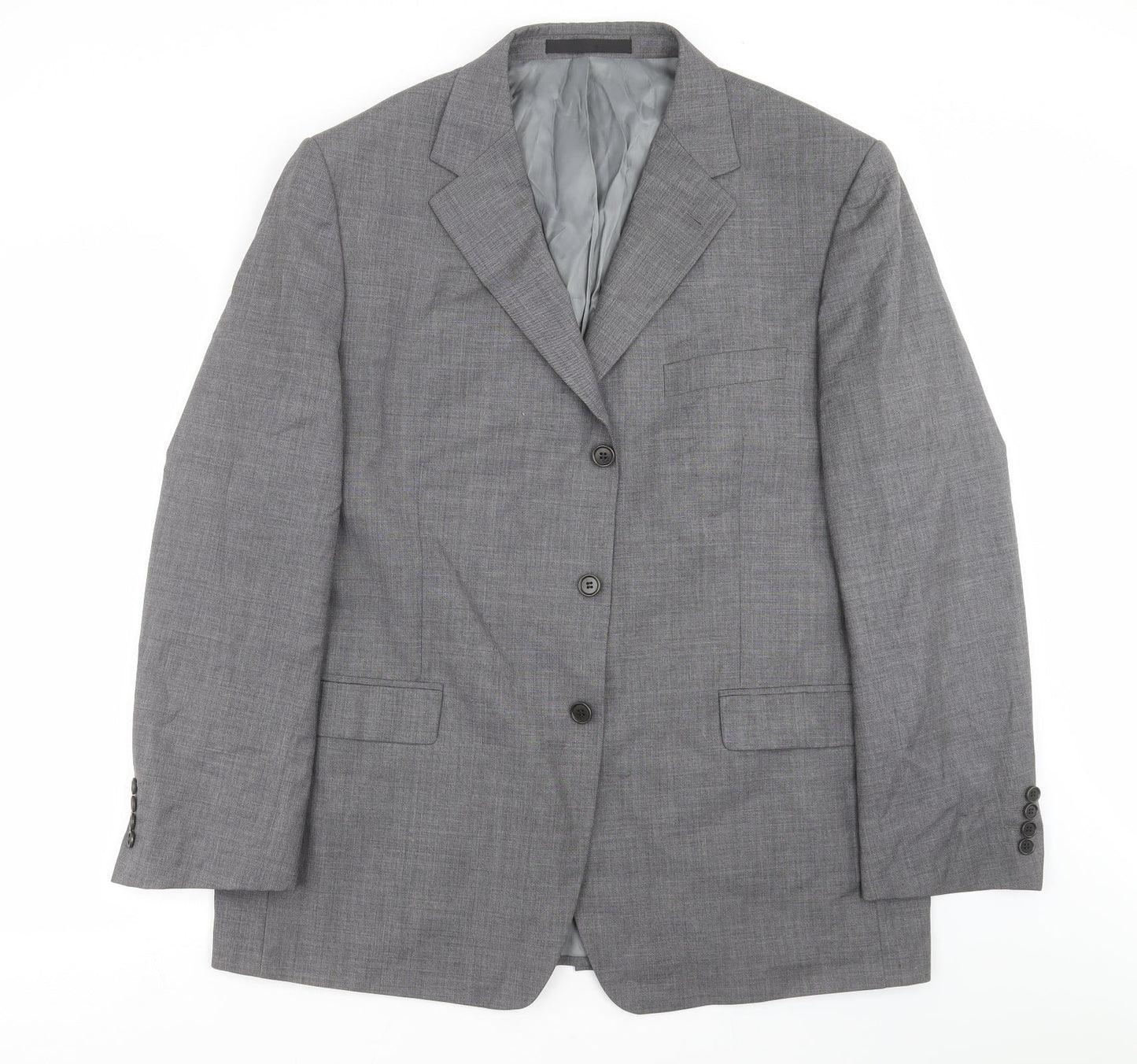Marks and Spencer Mens Grey   Jacket Suit Jacket Size 46