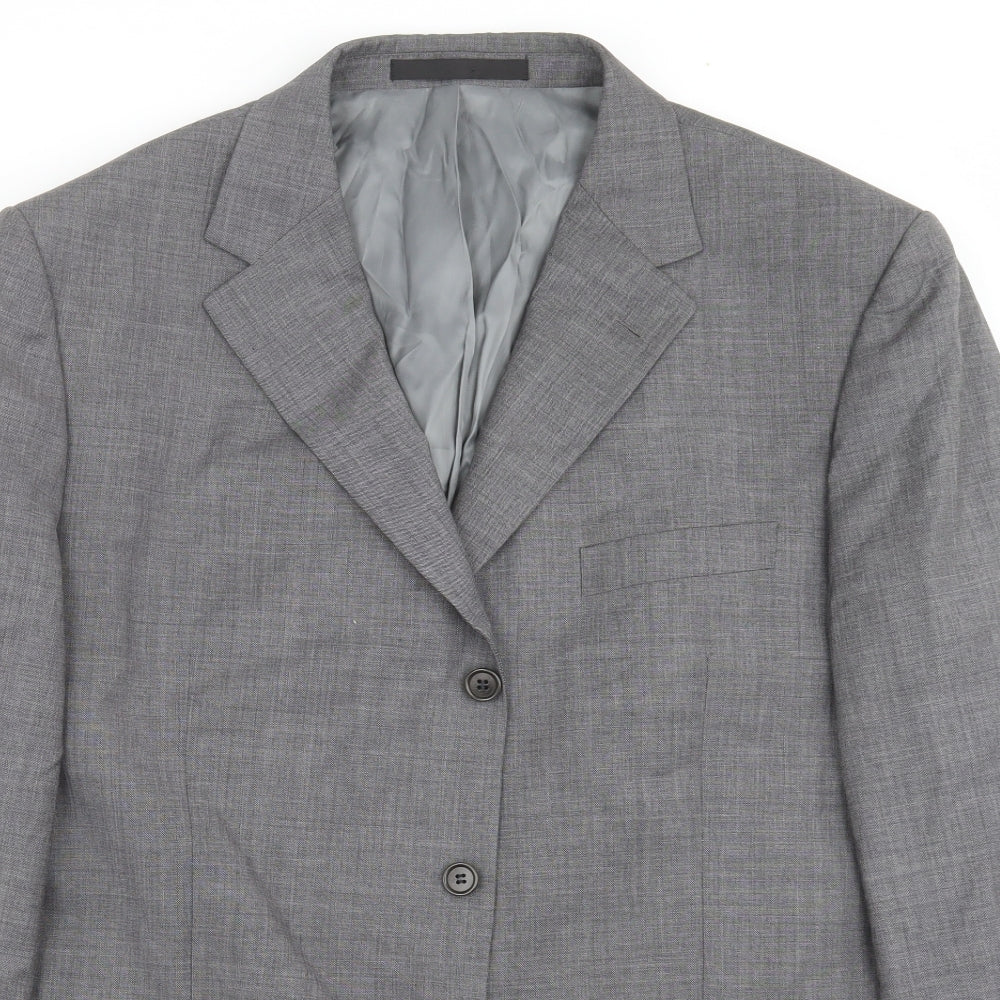 Marks and Spencer Mens Grey   Jacket Suit Jacket Size 46