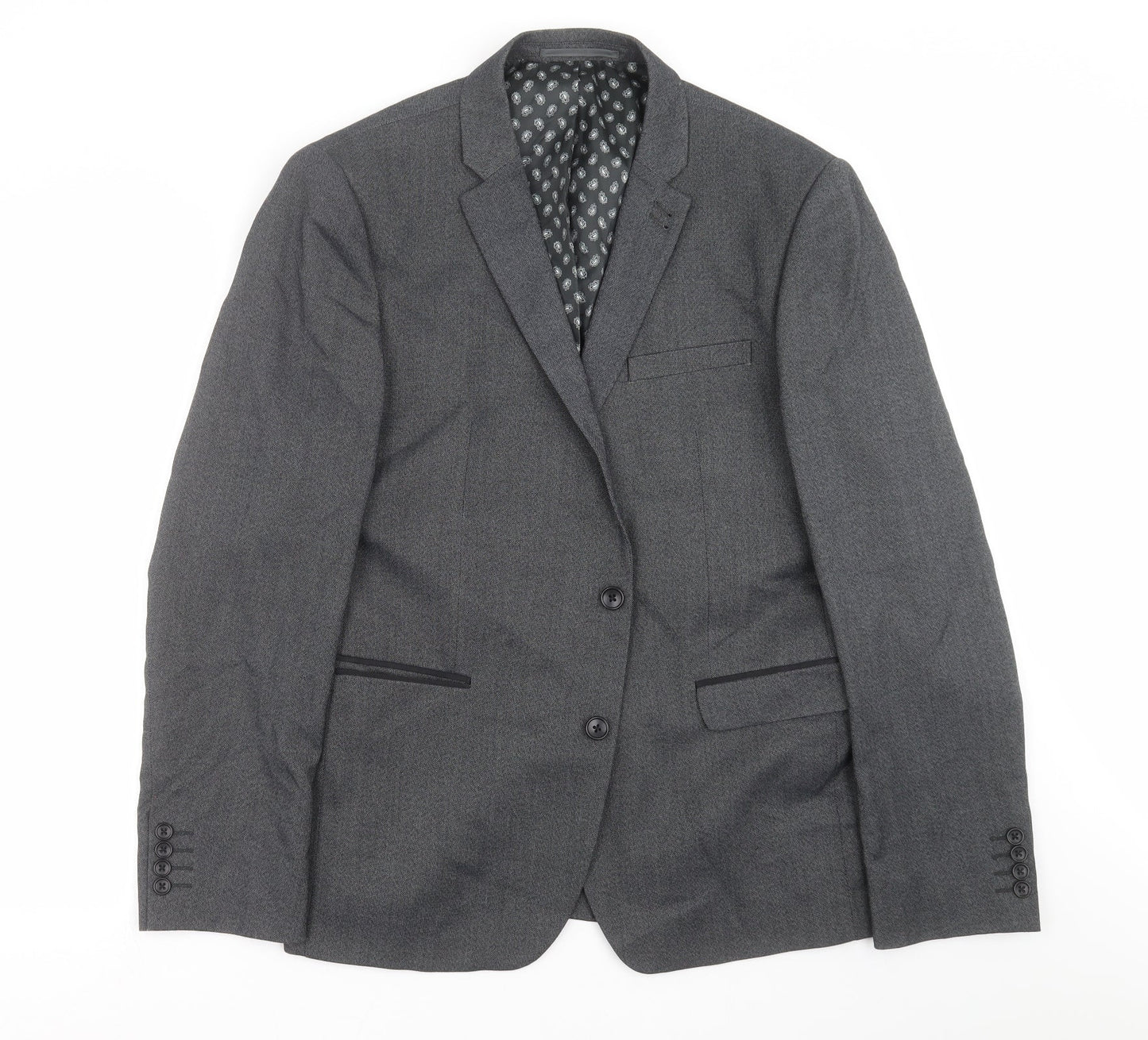 NEXT Mens Grey   Jacket Suit Jacket Size 44