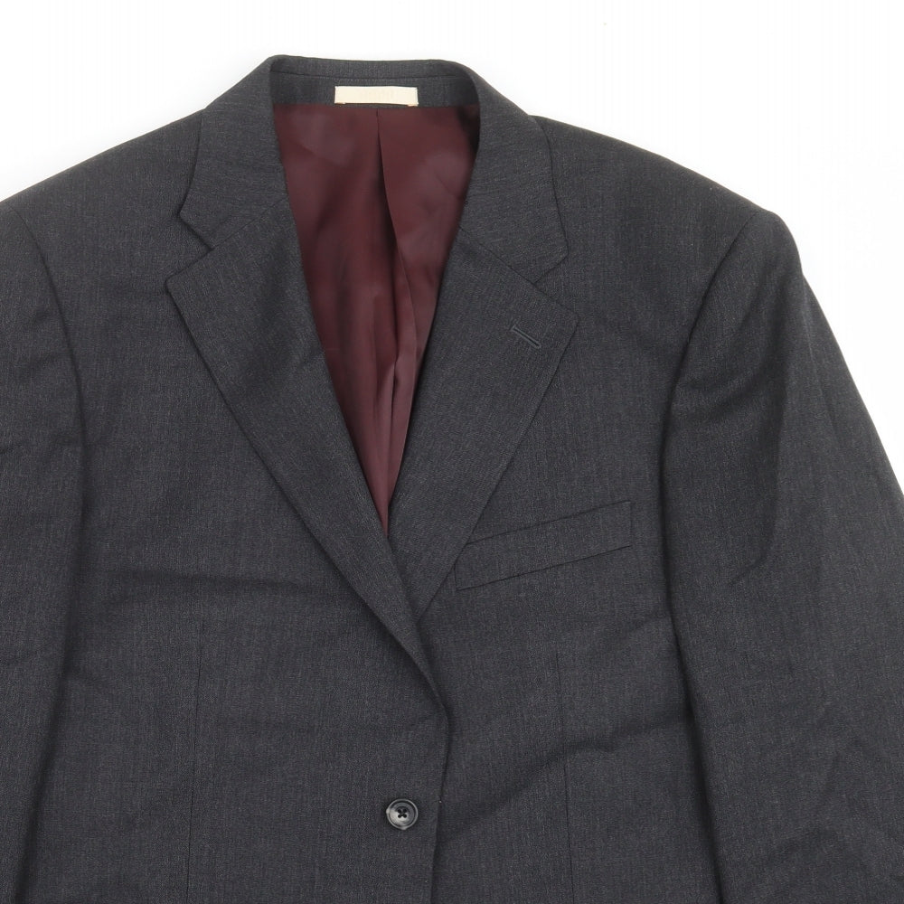 Greenwoods Mens Grey   Jacket Suit Jacket Size 44