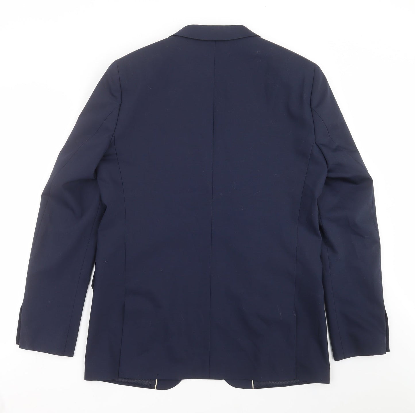River Island Mens Blue   Jacket Suit Jacket Size 42